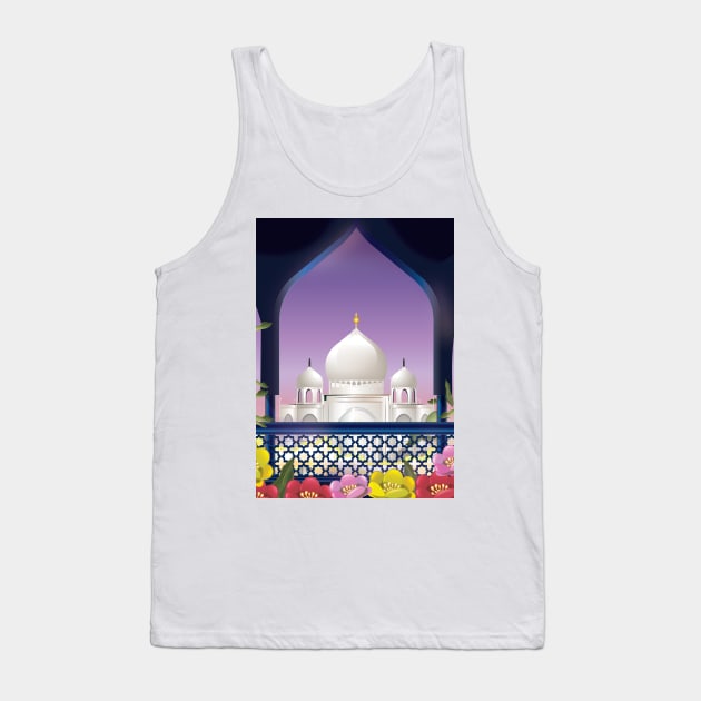 Beautiful Arabic Palace Tank Top by nickemporium1